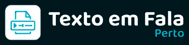 Lockup Texto em Fala Perto